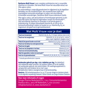 2x Davitamon Multi Vrouw - 29.89 euro