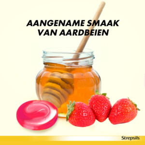 Strepsils Zuigtabletten Aardbei Suikervrij - 7.59 euro