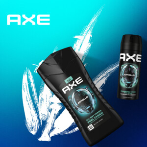 Axe 3-in-1 Douchegel Apollo - 5.99 euro
