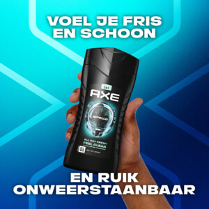 Axe 3-in-1 Douchegel Apollo - 5.99 euro