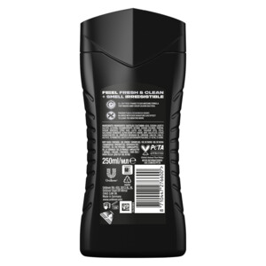 6x Axe 3-in-1 Douchegel Black - 16.78 euro