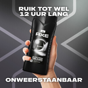 Axe 3-in-1 Douchegel XL Black - 7.79 euro