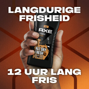 12x Axe 3-in-1 Douchegel Leather & Cookies - 42.9 euro