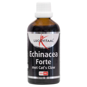 2x Lucovitaal Echinacea Forte met Cat's Claw - 12.99 euro