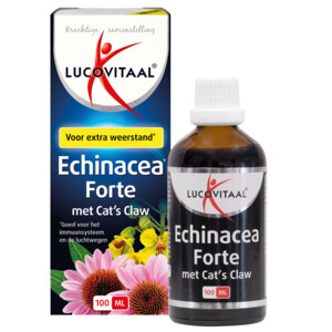 2x Lucovitaal Echinacea Forte met Cat's Claw - 12.99 euro