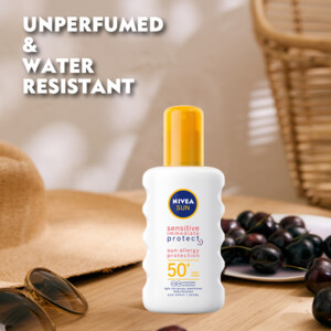 NIVEA Sun Sensitive Anti-Allergie Zonnemelk Spray SPF 50 - 28.99 euro