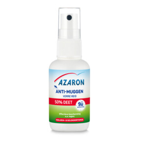 2x Azaron Anti Muggenspray 50% DEET - 20.98 euro