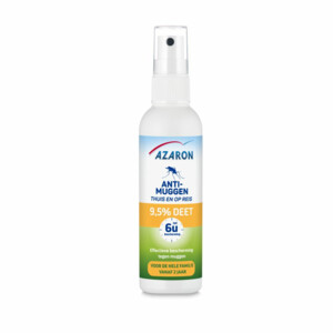 2x Azaron Anti Muggenspray 9,5% DEET - 20.98 euro