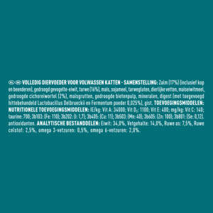 4x Purina ONE Adult Zalm - Volkoren Granen 1,5 kg