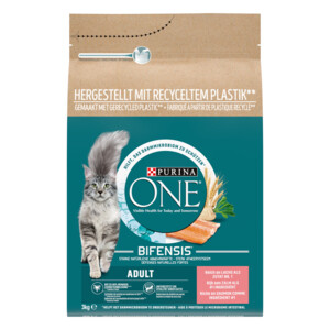 Purina ONE Adult Zalm - Volkoren Granen 3 kg