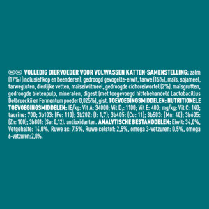 Purina ONE Adult Zalm - Volkoren Granen 3 kg