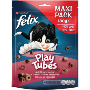 Felix Play Tubes Kalkoen - Ham 180 gr