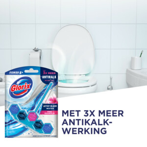 Glorix Toiletblok Blauw Water Pink Magnolia - 4.95 euro
