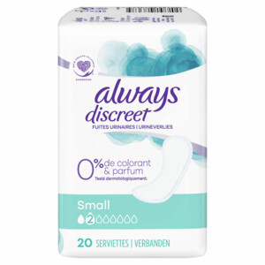 Always Discreet Small - 4 euro