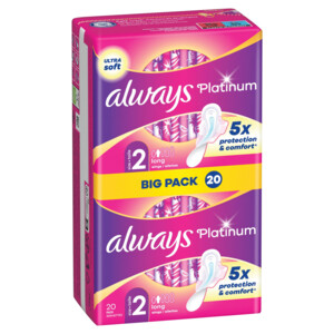 Always Maandverband Platinum Ultra Long - 6.09 euro