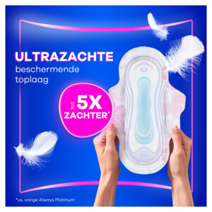 Always Maandverband Platinum Ultra Long - 6.09 euro