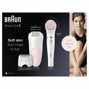 Braun Epileerapparaat en Scheerapparaat Silk-épil Beauty Set 5 5-895 - 89.99 euro