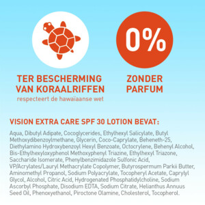 Vision Zonnebrand Extra Care SPF 30 - 33.59 euro
