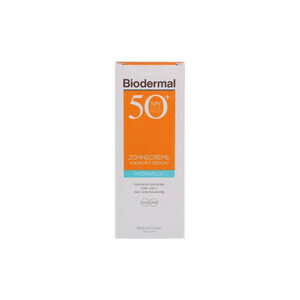 Biodermal Zonnecrème Gezicht Hydraplus SPF50+ - 27.99 euro