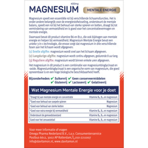 Davitamon Magnesium 3 in 1 - 16.99 euro
