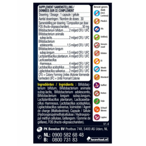 2x Lucovitaal Pre & Probiotica - 16.79 euro