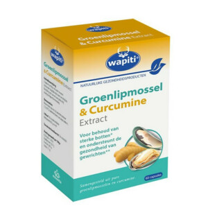 Wapiti Groenlipmossel Curcum - 28.15 euro