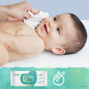 6x Pampers Billendoekjes AquaPure - 219.17 euro