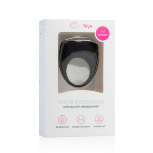 Easytoys Vibrerende Cockring Zwart - 10.45 euro