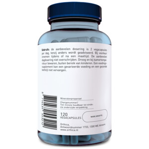 2x Orthica Magnesium Bisglycinaat-120 - 48.39 euro
