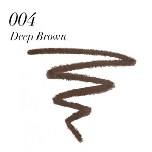 Crayon à Sourcils MaxFactor Real Brow Fiber – 004 Deep Brown, Finition Naturelle