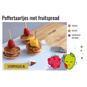Love My Veggies Fruitspread Peer Framboos - 3.25 euro