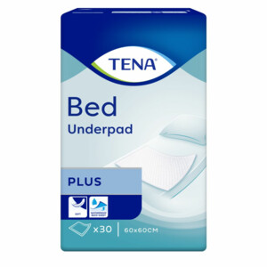 2x TENA Bed Onderlegger Plus 60 x 60 cm - 24.59 euro
