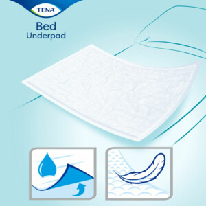 2x TENA Bed Onderlegger Super 60 x 90 cm - 44.29 euro