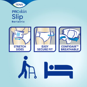 2x TENA Proskin Slip Bariatric Super 3XL - 29.66 euro