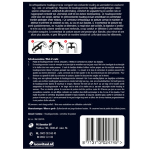 Lucovitaal Orthopedische Houdingcorrector - 13.49 euro