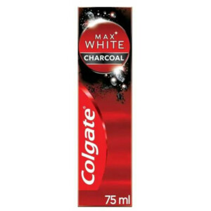 12x Colgate Max White Tandpasta Charcoal - 38.38 euro