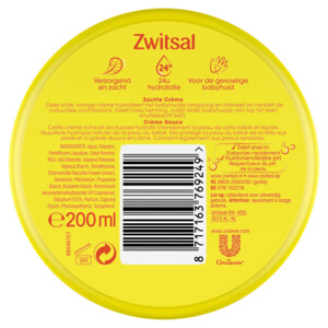 6x Zwitsal Zachte Crème - 16.13 euro