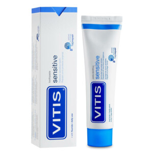 3x Vitis Tandpasta Sensitive - 16.19 euro