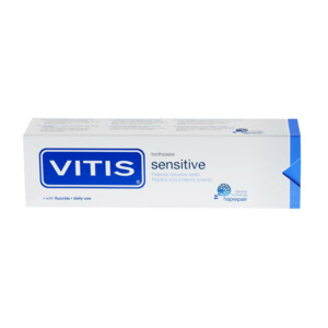 3x Vitis Tandpasta Sensitive - 16.19 euro