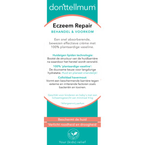 Donttellmum Eczeem Repair Creme - 17.95 euro