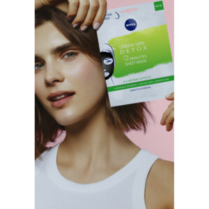 6x NIVEA Urban Skin Masker Detox - 16.71 euro