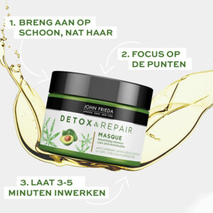 John Frieda Detox & Repair Haarmasker - 13.49 euro
