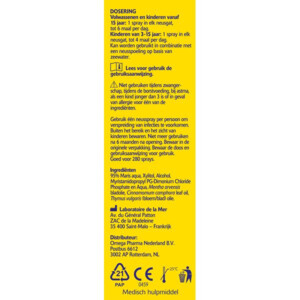 2x Coldrex Neusspray 4 in 1 - 14.33 euro