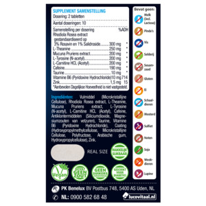2x Lucovitaal Mentale Focus Pil - 18.98 euro
