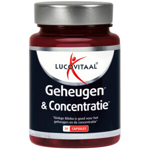 Lucovitaal Geheugen & Concentratie - 19.99 euro