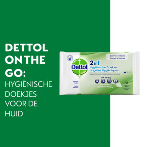 Dettol Hygienische Doekjes 2in1 - 4.25 euro