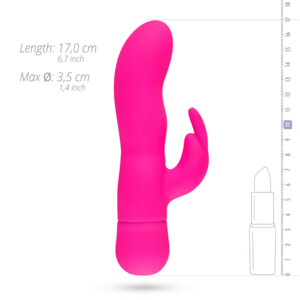 Easytoys Mad Rabbit Vibrator  Roze - 19.95 euro
