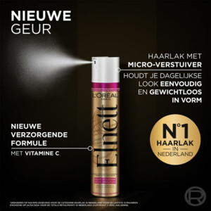 3x L'Oréal Elnett Satin Haarspray Volume Extra Sterk - 19.88 euro