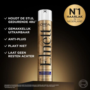 3x L'Oréal Elnett Satin Haarspray Sterke Fixatie - 30.87 euro