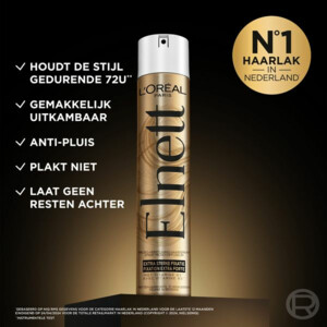 3x L'Oréal Elnett Satin Haarspray Extra Sterke Fixatie - 34.12 euro